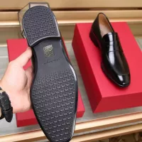 Cheap Salvatore Ferragamo Leather Shoes For Men #1357319 Replica Wholesale [$122.00 USD] [ITEM#1357319] on Replica Salvatore Ferragamo Leather Shoes