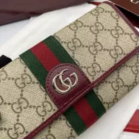 Cheap Gucci AAA Card Case #1357321 Replica Wholesale [$80.00 USD] [ITEM#1357321] on Replica Gucci AAA Wallets
