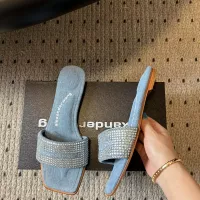 Cheap Alexander Wang Slippers For Women #1357340 Replica Wholesale [$108.00 USD] [ITEM#1357340] on Replica Alexander Wang Slippers