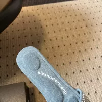 Cheap Alexander Wang Slippers For Women #1357340 Replica Wholesale [$108.00 USD] [ITEM#1357340] on Replica Alexander Wang Slippers