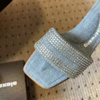 Cheap Alexander Wang Slippers For Women #1357340 Replica Wholesale [$108.00 USD] [ITEM#1357340] on Replica Alexander Wang Slippers