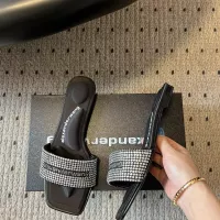 Cheap Alexander Wang Slippers For Women #1357341 Replica Wholesale [$108.00 USD] [ITEM#1357341] on Replica Alexander Wang Slippers