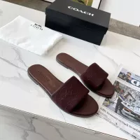 Cheap Coach Slippers For Women #1357347 Replica Wholesale [$82.00 USD] [ITEM#1357347] on Replica Coach Slippers
