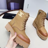 Cheap Celine Boots For Women #1357393 Replica Wholesale [$102.00 USD] [ITEM#1357393] on Replica Celine Boots