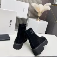 Cheap Celine Boots For Women #1357396 Replica Wholesale [$105.00 USD] [ITEM#1357396] on Replica Celine Boots
