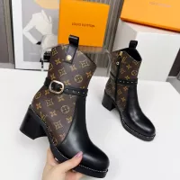 Cheap Louis Vuitton Boots For Women #1357422 Replica Wholesale [$108.00 USD] [ITEM#1357422] on Replica Louis Vuitton Boots