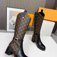 Cheap Louis Vuitton Boots For Women #1357425 Replica Wholesale [$135.00 USD] [ITEM#1357425] on Replica Louis Vuitton Boots