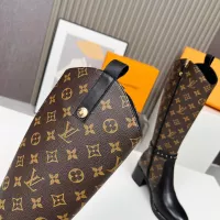 Cheap Louis Vuitton Boots For Women #1357425 Replica Wholesale [$135.00 USD] [ITEM#1357425] on Replica Louis Vuitton Boots