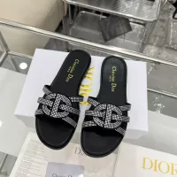 Cheap Christian Dior Slippers For Women #1357431 Replica Wholesale [$88.00 USD] [ITEM#1357431] on Replica Christian Dior Slippers