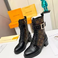 Cheap Louis Vuitton Boots For Women #1357459 Replica Wholesale [$105.00 USD] [ITEM#1357459] on Replica Louis Vuitton Boots