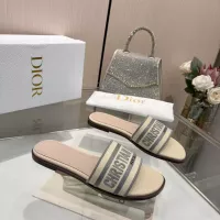 Cheap Christian Dior Slippers For Women #1357487 Replica Wholesale [$82.00 USD] [ITEM#1357487] on Replica Christian Dior Slippers