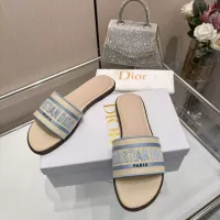Cheap Christian Dior Slippers For Women #1357488 Replica Wholesale [$82.00 USD] [ITEM#1357488] on Replica Christian Dior Slippers