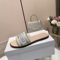 Cheap Christian Dior Slippers For Women #1357488 Replica Wholesale [$82.00 USD] [ITEM#1357488] on Replica Christian Dior Slippers