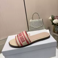 Cheap Christian Dior Slippers For Women #1357489 Replica Wholesale [$82.00 USD] [ITEM#1357489] on Replica Christian Dior Slippers