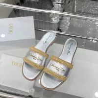 Cheap Christian Dior Slippers For Women #1357490 Replica Wholesale [$82.00 USD] [ITEM#1357490] on Replica Christian Dior Slippers