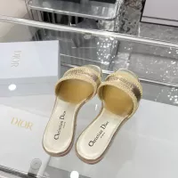 Cheap Christian Dior Slippers For Women #1357491 Replica Wholesale [$82.00 USD] [ITEM#1357491] on Replica Christian Dior Slippers