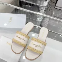 Cheap Christian Dior Slippers For Women #1357492 Replica Wholesale [$82.00 USD] [ITEM#1357492] on Replica Christian Dior Slippers