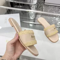 Cheap Christian Dior Slippers For Women #1357493 Replica Wholesale [$82.00 USD] [ITEM#1357493] on Replica Christian Dior Slippers