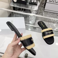 Cheap Christian Dior Slippers For Women #1357496 Replica Wholesale [$82.00 USD] [ITEM#1357496] on Replica Christian Dior Slippers