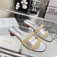 Cheap Christian Dior Slippers For Women #1357497 Replica Wholesale [$85.00 USD] [ITEM#1357497] on Replica Christian Dior Slippers