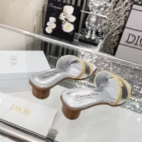 Cheap Christian Dior Slippers For Women #1357497 Replica Wholesale [$85.00 USD] [ITEM#1357497] on Replica Christian Dior Slippers
