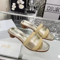 Cheap Christian Dior Slippers For Women #1357498 Replica Wholesale [$85.00 USD] [ITEM#1357498] on Replica Christian Dior Slippers