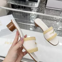Cheap Christian Dior Slippers For Women #1357499 Replica Wholesale [$85.00 USD] [ITEM#1357499] on Replica Christian Dior Slippers