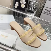 Cheap Christian Dior Slippers For Women #1357500 Replica Wholesale [$85.00 USD] [ITEM#1357500] on Replica Christian Dior Slippers
