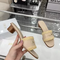 Cheap Christian Dior Slippers For Women #1357500 Replica Wholesale [$85.00 USD] [ITEM#1357500] on Replica Christian Dior Slippers
