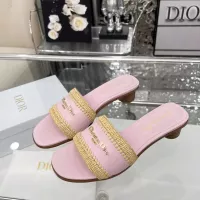 Cheap Christian Dior Slippers For Women #1357501 Replica Wholesale [$85.00 USD] [ITEM#1357501] on Replica Christian Dior Slippers