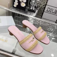 Cheap Christian Dior Slippers For Women #1357501 Replica Wholesale [$85.00 USD] [ITEM#1357501] on Replica Christian Dior Slippers