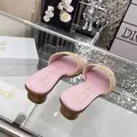 Cheap Christian Dior Slippers For Women #1357501 Replica Wholesale [$85.00 USD] [ITEM#1357501] on Replica Christian Dior Slippers