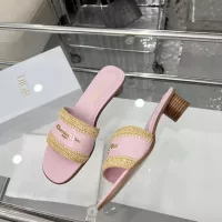 Cheap Christian Dior Slippers For Women #1357501 Replica Wholesale [$85.00 USD] [ITEM#1357501] on Replica Christian Dior Slippers