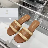 Cheap Christian Dior Slippers For Women #1357502 Replica Wholesale [$85.00 USD] [ITEM#1357502] on Replica Christian Dior Slippers