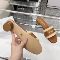 Cheap Christian Dior Slippers For Women #1357502 Replica Wholesale [$85.00 USD] [ITEM#1357502] on Replica Christian Dior Slippers