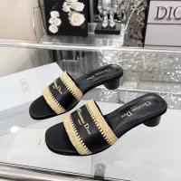 Cheap Christian Dior Slippers For Women #1357503 Replica Wholesale [$85.00 USD] [ITEM#1357503] on Replica Christian Dior Slippers