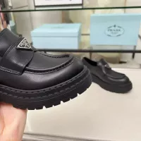 Cheap Prada Leather Shoes For Women #1357504 Replica Wholesale [$100.00 USD] [ITEM#1357504] on Replica Prada Leather Shoes