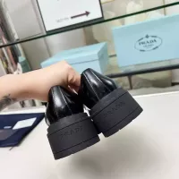 Cheap Prada Leather Shoes For Women #1357505 Replica Wholesale [$100.00 USD] [ITEM#1357505] on Replica Prada Leather Shoes