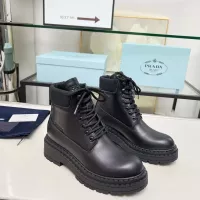 Cheap Prada Boots For Women #1357508 Replica Wholesale [$105.00 USD] [ITEM#1357508] on Replica Prada Boots