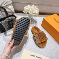 Cheap Louis Vuitton Slippers For Women #1357519 Replica Wholesale [$92.00 USD] [ITEM#1357519] on Replica Louis Vuitton Slippers
