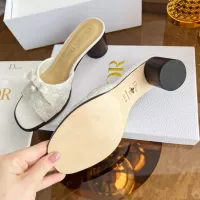 Cheap Christian Dior Slippers For Women #1357545 Replica Wholesale [$92.00 USD] [ITEM#1357545] on Replica Christian Dior Slippers
