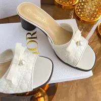 Cheap Christian Dior Slippers For Women #1357545 Replica Wholesale [$92.00 USD] [ITEM#1357545] on Replica Christian Dior Slippers