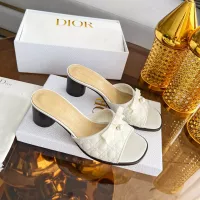 Cheap Christian Dior Slippers For Women #1357545 Replica Wholesale [$92.00 USD] [ITEM#1357545] on Replica Christian Dior Slippers