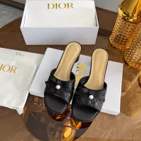 Cheap Christian Dior Slippers For Women #1357546 Replica Wholesale [$92.00 USD] [ITEM#1357546] on Replica Christian Dior Slippers