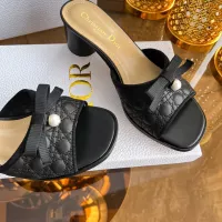 Cheap Christian Dior Slippers For Women #1357546 Replica Wholesale [$92.00 USD] [ITEM#1357546] on Replica Christian Dior Slippers