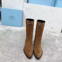 Cheap Prada Boots For Women #1357552 Replica Wholesale [$118.00 USD] [ITEM#1357552] on Replica Prada Boots