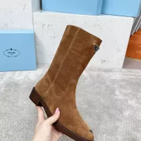 Cheap Prada Boots For Women #1357552 Replica Wholesale [$118.00 USD] [ITEM#1357552] on Replica Prada Boots