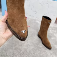 Cheap Prada Boots For Women #1357552 Replica Wholesale [$118.00 USD] [ITEM#1357552] on Replica Prada Boots