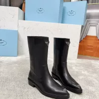 Cheap Prada Boots For Women #1357553 Replica Wholesale [$118.00 USD] [ITEM#1357553] on Replica Prada Boots