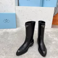 Cheap Prada Boots For Women #1357553 Replica Wholesale [$118.00 USD] [ITEM#1357553] on Replica Prada Boots